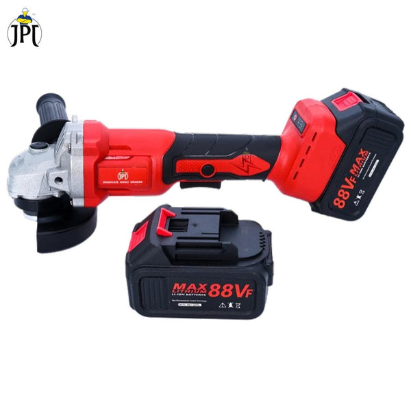 Buy now the JPT powerful cordless angle grinder, featuring high-efficiency brushless motor and impressive 10400 rpm speed for various cutting and grinding job.