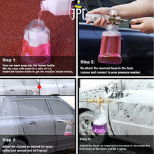 Shop the JPT heavy duty transparent foam cannon, which comes with 1/4