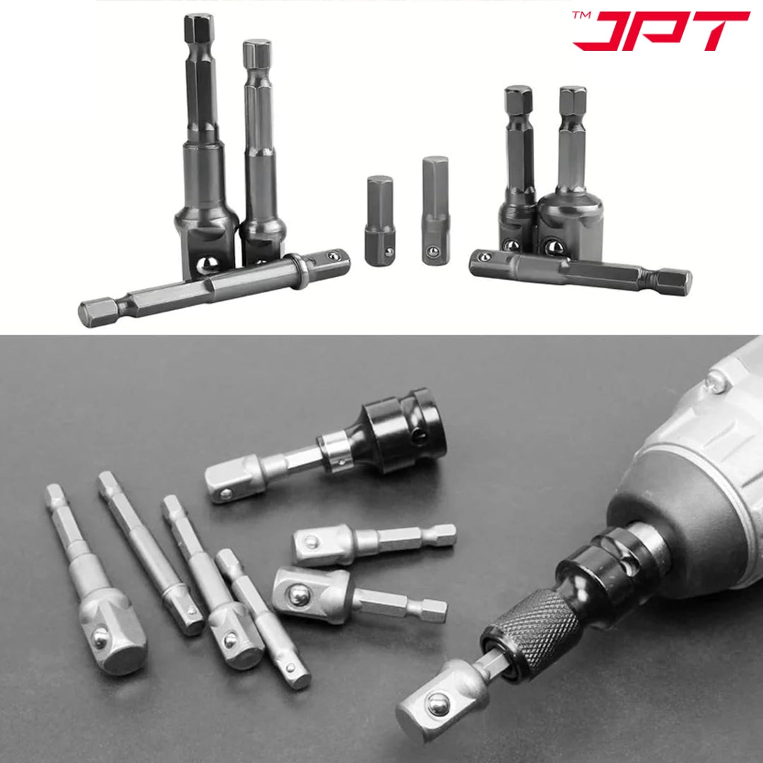 JPT 8-Piece Impact Socket Adapter Set | 1/4