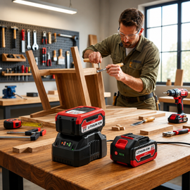 JPT Cordless Power Tool Charger 18/21V, True 4A Output, Ultra Heavy Duty