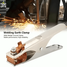 JPT Heavy Duty 300 Amp Welding Earthing Clamp, Suitable for MIG MMA TIG ARC Welder and Cutter Machine