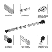 JPT Adjustable Torque Wrench Set, 28-210 Nm, 1/2