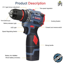 Buy now the JPT newly launch brushless cordless drill machine / screwdriver featuring 2 in 1 function at 65Nm torque power and 2200 RPM speed. Buy Now 