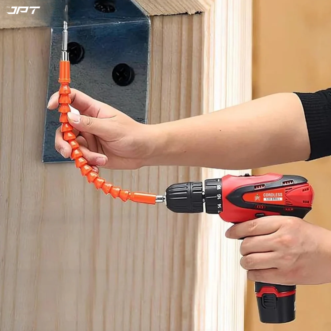 Buy now the JPT multi-purpose cordless drill machine, featuring 24nm torque, 1350rpm speed, 18+1 torque setting, and much more all at the best price in India.