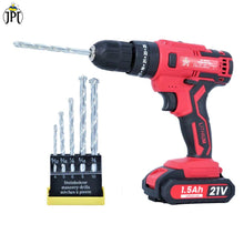 Get JPT 21v impact cordless drill machine at the best price online. This drill offer 28Nm torque, 1350rpm speed, 25+3 setting modes, and more features. Buy Now