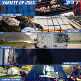 JPT GENWORX 4000W Inverter Generator, 3600W Rated, Portable Petrol Generator, Pure Sine Wave for Camping, RV, Outdoor, and Emergency Backup Power