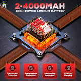 Get professional-grade results with the JPT Pro Series 350nm Impact Wrench and 10-Piece Socket Set. Buy today and enjoy a 12-month warranty for peace of mind.