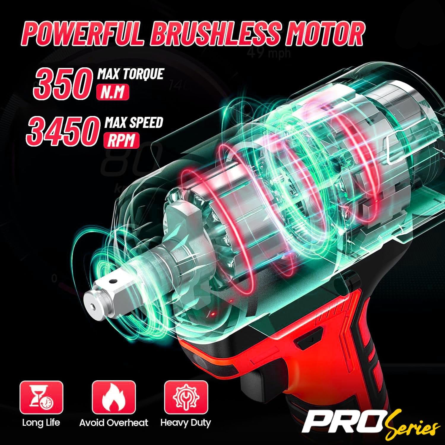 Get professional-grade results with the JPT Pro Series 350nm Impact Wrench and 10-Piece Socket Set. Buy today and enjoy a 12-month warranty for peace of mind.