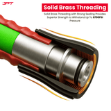 Buy JPT ultra heavy-duty 15mtr high pressure washer hose pipe, featuring brass german standard m22 x 15mm, 600 bar bursting, kink & leak free design, and more.
