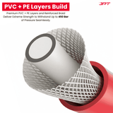 Buy JPT Ultra Heavy-Duty 8m flexible hose pipe for your high-pressure washer — perfect for home use, auto detailing, or industrial cleaning, Buy at best price.