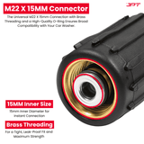 Buy JPT Ultra Heavy-Duty 8m flexible hose pipe for your high-pressure washer — perfect for home use, auto detailing, or industrial cleaning, Buy at best price.