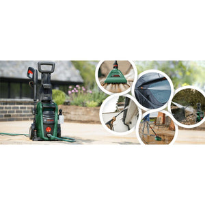 Bosch High Pressure Washer Universal Aquatak 125 Bar | 1500W Powerful Motor | 6 L/H Water Flow | Compact & Portable | Premium Accessories Included