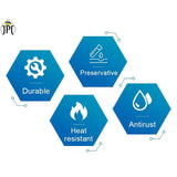 Grab the JPT 5-inch 9 pieces short arm Torx star end Allen key set, featuring sturdy and durable build, star end and drilled tip, long/short arm design, and more.