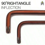 JPT 9 Pieces Torx Star Allen Key Set | Long Arm Wrench Hex Keys | Security Torx End Holes | Storage Case | T10-T50 ( 9Inch Star End )