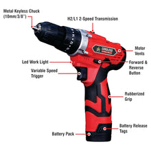 Shop now for the multitasking JPT impact Cordless Drill Machine with premium accessories. This drill offers 18+3 torque, 1800rpm and much more at the best Price
