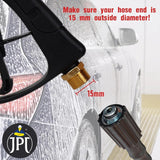 Buy the JPT combo now, which includes a heavy-duty foam lance, pressure washer gun, and 10" extension rod for powerful, effortless results. Buy Now!