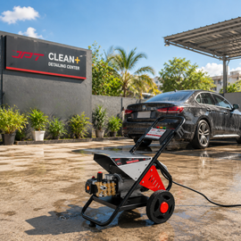 JPT Pro Series 4HPC Commerical High Pressure Washer | 3000W Powerful Motor | Max. 220 Bar Power | Max. 3200 PSI Pressure | 18 L/Min Water Flow | Best For Car Service Centers & Industrial Cleaning