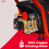 Buy JPT F11 commercial high pressure washer, featuring 200bar, 2900psi, 13l/min water flow, compact and portable design, and more. Buy Now