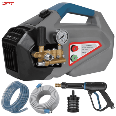 Buy JPT F12 portable commercial pressure washer for mobile car wash services, cleaning service centers, and contractors working remotely. Buy Now