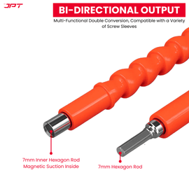 Buy JPT 19.3cm long flexible drill bit extension to work in tight spaces with the 19.3cm extension. Buy now at best price online in India.