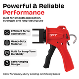 JPT Pro Series Ultra Heavy-Duty Silicone Gun | Industrial Grade ABS Frame | With Built-in Nozzle Cutter and Puncture Tool | For Construction & Industrial Works