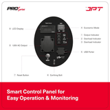 Buy JPT GX12iS 1.2kVA portable electric generator for camping, outdoor & home use. Get 53.2cc 4-stroke engine, 3l fuel tank, 4.2 hrs runtime & much more features