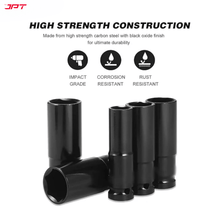 Buy now the JPT heavy-duty 10-piece deep impact wrench socket set at best price. This set comes with wide selection of metric sockets from 8mm to 24mm. Buy Now