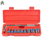 Buy JPT 1/2" 10-piece impact socket wrench spanner set / goti pana set, for fasten nuts, bolts and others. Buy online to get the best offer, deal, and discount.