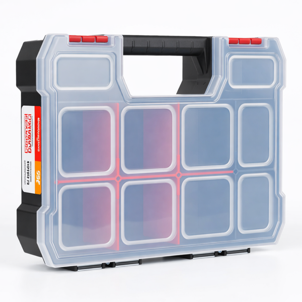 Buy JPT Ultra Heavy Duty Tool Organizer Small to stay organized on every job with this organizer featuring 10 compartments and 6 removable dividers. Buy Now