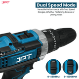 Buy JPT heavy-duty 21v cordless impact drill machine with 24Pcs drill accessories for versatile use. Buy best collection of drill machine in India. Buy Now