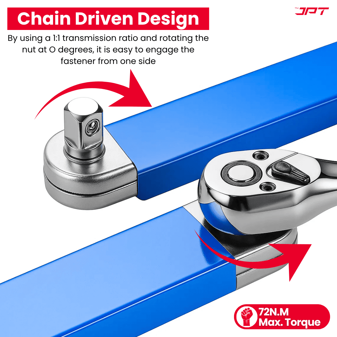 JPT Ratchet Wrench Extension Bar with 1/4