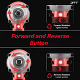 Buy now JPT Pro Series cordless impact wrench, featuring brushless motor, 350nm torque, 4300rpm speed, 4000mAh battery and much more. Buy Now