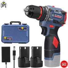 Buy now the JPT newly launch 18-volt brushless cordless drill machine / screwdriver featuring 2 in 1 function at 65Nm torque power and 2200 RPM speed. Buy Now