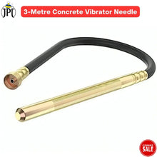 JPT Heavy Duty 3-Metre Flexible Concrete Vibrator Needle | 35 Mm Manganese Steel Tape | Double Steel Wire Braided | Powerful Vibration For Professional & DIY Concrete Contraction | Clearance Sale 2024