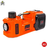 JPT Heavy Duty Portable 12-volt DC Hydraulic Jack | 480N.M Torque Power | 10 Bar/150 PSI Pressure | 3 Tons Weight Lifting | 155mm-450mm Lifting Height | Tire Inflatable Pump | Clearance Sale 2024