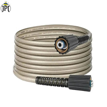 Buy now the JPT combo heavy duty 8-metre super flexible pressure washer hose pipe with m22-15mm thread fitting pack of 2 at the lowest price online. Buy Now