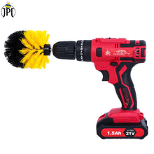 Buy JPT heavy-duty combo of 21v impact cordless drill machine with 4-piece scrubbing drill brush to save your efforts and time faster than ever. Buy Now