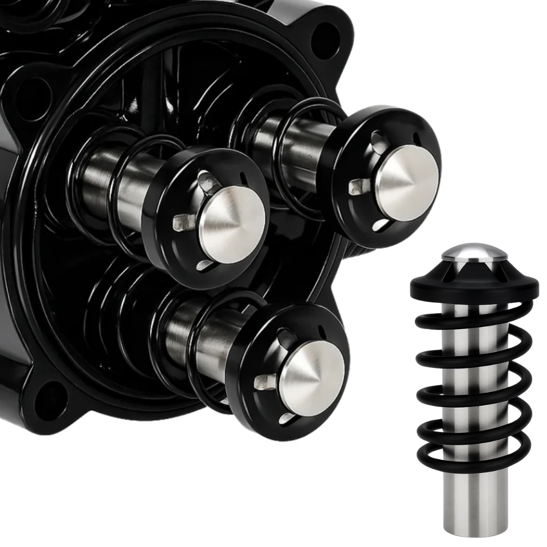 JPT Stainless Steel Piston Set of 3 | Suitable with F5, F8, F10 Head Pump