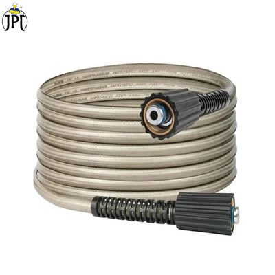 Buy now the JPT 12-metre super flexible pressure washer hose pipe, featuring durable construction, outstanding flexibility, compatible all pressure washers brands.