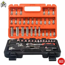 JPT Heavy Duty Professional 53-Piece Hand Tools Kit | Ratchet and Socket Wrench Sets | 53-in-1 Repair Tool for Cars, Motorcycles and Bicycles | Clearance Sale 2024