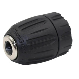 JPT Heavy Duty 10MM Clamping Capacity Keyless Drill Chuck | 3/8-24UNF Mount for Forward and Reverse Cordless & Electric Drill Machine
