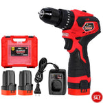 JPT Pro Series New Brushless 18v Cordless Impact Drill Machine | 65N.m Torque | 2000 RPM Speed | 35+3 Gears Box | 2 Speed Modes | 3/8" Metal Chuck | 1500mAh Battery | Fast Charger | Clearance Sale 2024