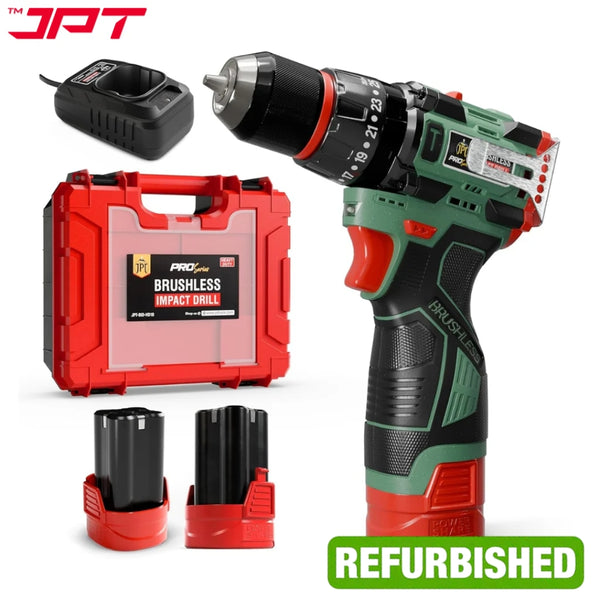 Buy JPT refurbished BID-HD18 cordless drill machine at best price. Get best collection of refurbished power and hand tools from JPT Tools at the lowest price.