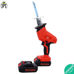 JPT Heavy Duty Professional Cordless Reciprocating Saw / Saber Saw with 21v 2000mAh Battery and Fast Charger ( RENEWED )