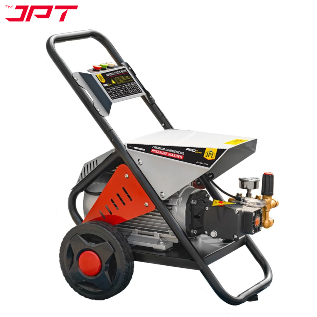 JPT Pro Series 3.7HPC Commercial Car Wash Machine | 2800-watt Powerful Motor | Max. 250 Bar Power | Max. 2655 PSI Pressure | Max. 16 L/Min Water Flow | Best for Car Service Centers, Industrial & Home Cleaning