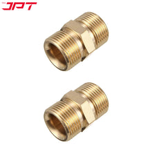 Buy the JPT heavy-duty M22 15mm metric male thread fitting pack of 2, made from premium solid brass and capable of handling up to 5000 PSI pressure. Buy now