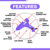 Shop now the JPT most selling Glue Gun at the most affordable price online in India. This gun offers 80W / 100-240V / 50-60 Hz / Fast Heating and more. Shop Now