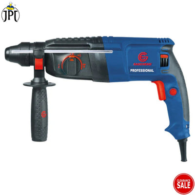 Gaocheng Professional GC-RH26 20MM Rotary Hammer Drill Machine | 1050-Watt Motor | 0-1100 RPM Speed | Best for DIY and Professional Use | Clearance Sale 2024