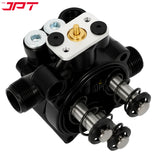 Buy JPT F8 pressure washer head pump assembly with auto-cut switch online at best price. Buy pressure washer spare parts at JPT Tools. Buy Now