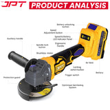 Buy now the JPT 21v cordless angle grinder machine at the lowest price online in India. Get best collection of angle grinder from corded to cordless at JPT.